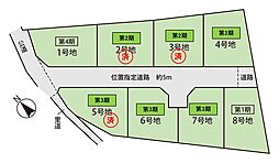 建築条件無　西庄　8区画