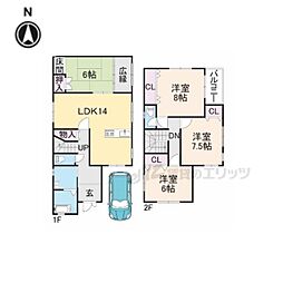 生駒郡三郷町勢野西5丁目の一戸建て