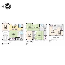 寝屋川市長栄寺町の一戸建て