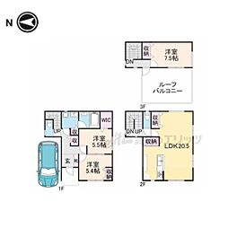 寝屋川市境橋町の一戸建て