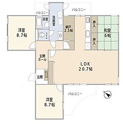 メゾン越木岩A棟