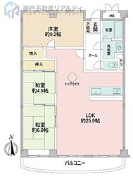 夙川グリーンタウン南棟