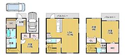 四條畷市江瀬美町　新築一戸建