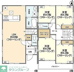 越谷市大字下間久里の一戸建て