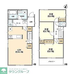 春日部市牛島の一戸建て