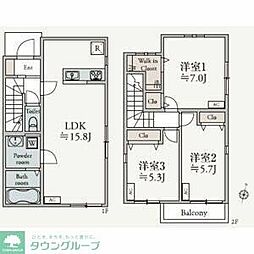 越谷市七左町１丁目の一戸建て