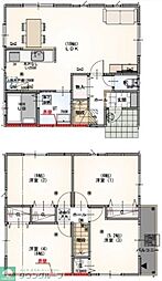 草加市新栄１丁目の一戸建て