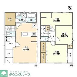 野田市山崎新町の一戸建て