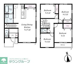 越谷市大字南荻島の一戸建て