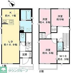 越谷市東越谷５丁目の一戸建て