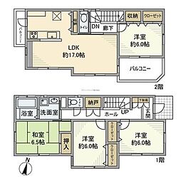 越谷市東越谷７丁目の一戸建て