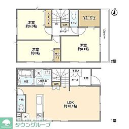 春日部市西金野井の一戸建て