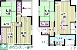 越谷市蒲生３丁目の一戸建て