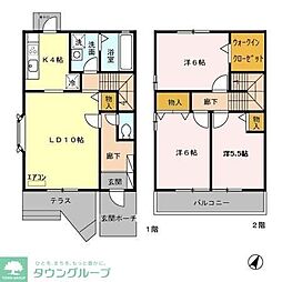 越谷市東越谷2丁目の一戸建て