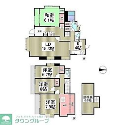 野田市三ツ堀の一戸建て