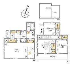 上質な設備を採用「杉並区善福寺New House」1号棟