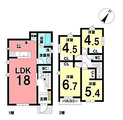 新築戸建　清水区船越東町1期　全2棟　2号棟
