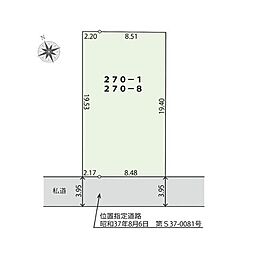 売土地　静岡市葵区北安東一丁目
