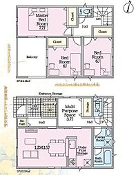 新築戸建 葵区岳美　第3　全3棟　3号棟
