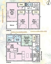 新築戸建 葵区岳美　第3　全3棟　2号棟