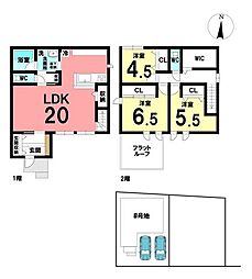 新築戸建　セキュレア 駿河区小鹿　全2区画　B号地