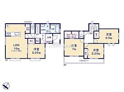 新築戸建　駿河区登呂六丁目　全3棟　B号棟