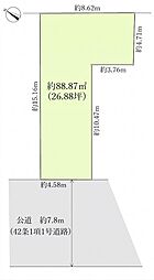 倉庫付き土地　新大橋1丁目