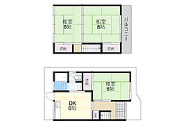 豊中市大黒町２丁目の一戸建て