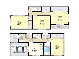 箕面市半町３丁目の一戸建て