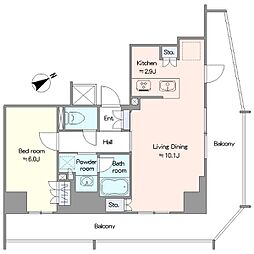 レーベン福井中央ARCGATE 801