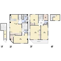 GESテラスハウス 1-3F