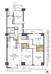 稲毛スカイマンションA棟 ９１０号室