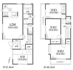 草加市北谷2丁目　中古戸建