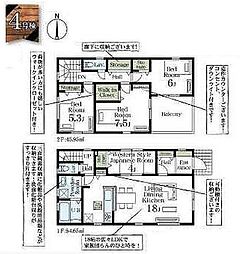三郷市鷹野4丁目17期　新築戸建　全6棟　4号棟