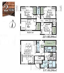 足立区保木間3丁目11期　新築戸建　全2棟　2号棟