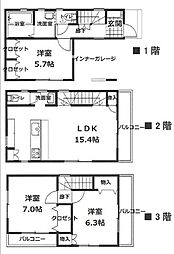 八潮市大字大瀬　新築戸建