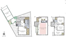 足立区南花畑1丁目　新築戸建　全15棟　14号棟