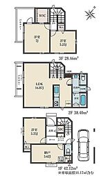 葛飾区細田4丁目　新築戸建　全7棟　A号棟