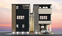 足立区鹿浜5丁目8期　新築戸建　全3棟　3号棟