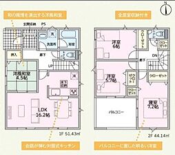 高岡市蓮華寺第2　新築戸建　全3棟　3号棟
