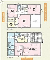 高岡市井口本江第1　新築戸建　全3棟　2号棟