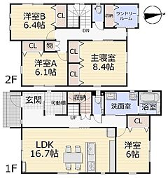 滑川市上小泉　分譲住宅　A棟