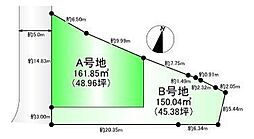 売土地　粟生新家5丁目　A号地