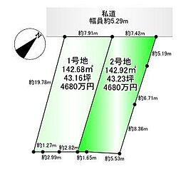 売土地 瀬川2丁目