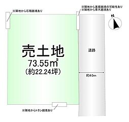 売土地　坊島1丁目