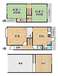 中古テラスハウス　箕面8丁目