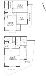 レクタウン玉川学園D棟 1