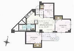 武蔵野グリーンタウンＣ棟