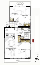 入間駅前プラザ1号棟