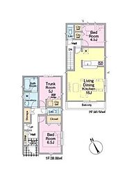 東村山市久米川町第42　全4棟　2号棟